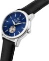 Ρολόι LUCIEN ROCHAT Iconic Automatic Black Leather Strap - Image 3