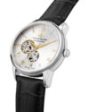 Ρολόι LUCIEN ROCHAT Iconic Automatic Black Leather Strap - Image 4