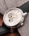 Ρολόι LUCIEN ROCHAT Iconic Automatic Black Leather Strap - Image 7