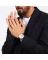 Ρολόι LUCIEN ROCHAT Iconic Automatic Black Leather Strap - Image 2