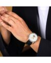 Ρολόι LUCIEN ROCHAT Iconic Automatic Black Leather Strap - Image 3
