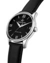 Ρολόι LUCIEN ROCHAT Montreux Black Leather Strap - Image 2