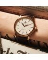 Ρολόι LUCIEN ROCHAT Iconic Brown Leather Strap - Image 8