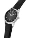Ρολόι LUCIEN ROCHAT Iconic Black Leather Strap - Image 3