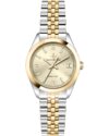 Ρολόι LUCIEN ROCHAT Madame Diamonds Two Tone Stainless Steel Bracelet