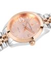 LUCIEN ROCHAT Madame Diamonds Two Tone Stainless Steel Bracelet - Image 3