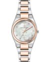 LUCIEN ROCHAT Avenue Diamonds Two Tone Stainless Steel Bracelet