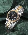 Ρολόι LUCIEN ROCHAT Bienne Automatic Two Tone Stainless Steel Bracelet - Image 6