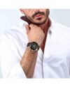 Ρολόι LUCIEN ROCHAT Leman Chronograph Brown Leather Bracelet - Image 2