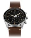 Ρολόι LUCIEN ROCHAT Leman Chronograph Brown Leather Bracelet - Image 4