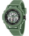 Ρολόι SECTOR EX-48 Dual Time Chronograph Green Silicone Strap