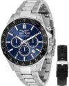 Ρολόι SECTOR 230 Chronograph Silver Stainless Steel Bracelet Gift Set