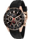 SECTOR 230 Chronograph Black Silicone Strap