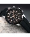 SECTOR 270 Chronograph Black Silicone Strap - Image 3