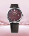 Ρολόι ORIENT Contemporary European Exclusive Automatic Brown Leather Strap - Image 2