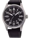 Ρολόι ORIENT Sports Flight Automatic Black Leather Strap