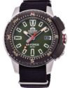 Ρολόι ORIENT Sports M-Force Land Automatic Green Fabric Strap