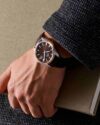Ρολόι ORIENT Contemporary Stretto Automatic Brown Leather Strap - Image 2