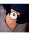 ORIENT Classic Semi Skeleton Automatic Brown Leather Strap - Image 2
