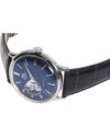 Ρολόι ORIENT Classic Semi Skeleton Automatic Black Leather Strap - Image 3