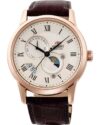 Ρολόι ORIENT Classic Sun and Moon Automatic Brown Leather Strap