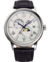 ORIENT Classic Sun and Moon Automatic Black Leather Strap