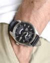 Ρολόι ORIENT Contemporary Automatic Black Leather Strap - Image 2