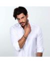 Δίχρωμο ανδρικό βραχιόλι Ceramic του οίκου SECTOR από ατσάλι και κεραμικό - Image 2