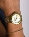 Ρολόι AQUADIVER Oceana Swarovski Gold Stainless Steel Bracelet - Image 3