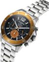 Ρολόι AQUADIVER Force Master Chronograph Silver Stainless Steel Bracelet - Image 2