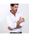 Ανδρικό βραχιόλι Bandy από ανοξείδωτο ατσάλι και δέρμα του οίκου SECTOR - Image 4