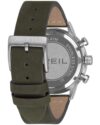 Ρολόι BREIL Outrider Chronograph Khaki Leather Strap - Image 4