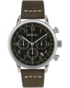 Ρολόι BREIL Outrider Chronograph Brown Leather Strap