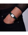 Ρολόι BREIL Carre Green Leather Strap - Image 2