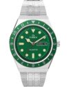Ρολόι TIMEX Q Diver Silver Stainless Steel Bracelet