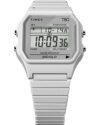 Ρολόι TIMEX T80 Chronograph White Stainless Steel Bracelet - Image 7