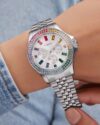 Ρολόι TIMEX Kaia Crystals Silver Stainless Steel Bracelet - Image 3