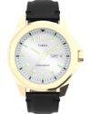 Ρολόι TIMEX Trend Essex Black Leather Strap