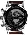 Ρολόι TIMEX Marlin Chronograph Brown Leather Strap - Image 4