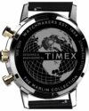Ρολόι TIMEX Marlin Chronograph Black Leather Strap - Image 5