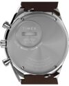 Ρολόι Q Timex Tachymeter Brown Leather Strap - Image 3