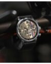 Ρολόι TIMEX Marlin Chronograph Black Leather Strap - Image 6