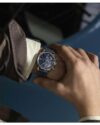 Ρολόι TIMEX Marlin Chronograph Blue Leather Strap - Image 2