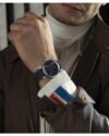Ρολόι TIMEX Marlin Chronograph Blue Leather Strap - Image 3