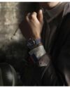 Ρολόι TIMEX Marlin Chronograph Blue Leather Strap - Image 8