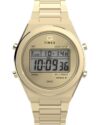 Ρολόι TIMEX Q Timex Chronograph Gold Stainless Steel Bracelet
