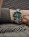 Ανδρικό ρολόι VICTORINOX Maverick με χρονογράφο και ασημί ατσάλινο μπρασελέ - Image 2