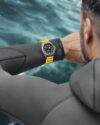 Ρολόι VICTORINOX Dive Pro Yellow Rubber Strap - Image 2