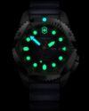Ανδρικό ρολόι VICTORINOX Dive Pro αυτόματο με μπλε λουράκι από καουτσούκ - Image 4