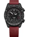 Ανδρικό ρολόι VICTORINOX Air Pro αυτόματο με τριπλή ώρα και καουτσούκ λουράκι